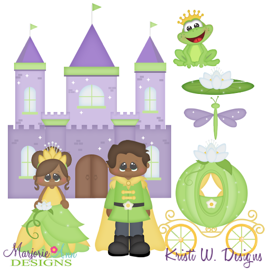 A Princess and Her Frog Exclusive SVG Cutting Files + Clipart - Click Image to Close